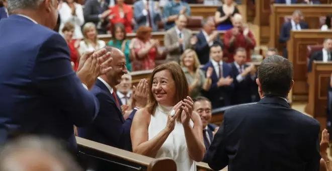 Armengol és elegida presidenta del Congrés gràcies a l'acord 'in extremis' de Junts i ERC amb el PSOE