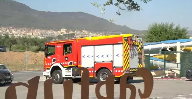 Fallece una niña al incendiarse un bungalow en un camping de Montblanc