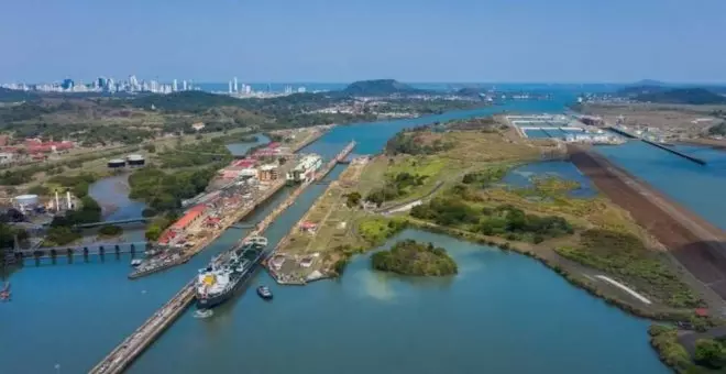 La sequía atasca el tránsito de buques por el canal de Panamá