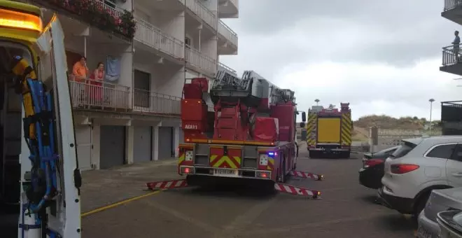 Sofocado un incendio en un cuadro eléctrico de una vivienda de Laredo