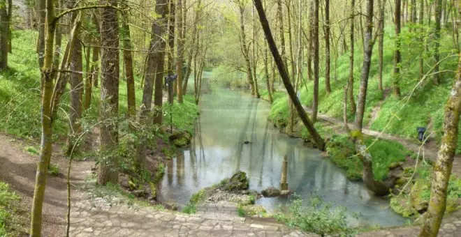 El Nacimiento del Ebro recupera el agua perdida la semana pasada