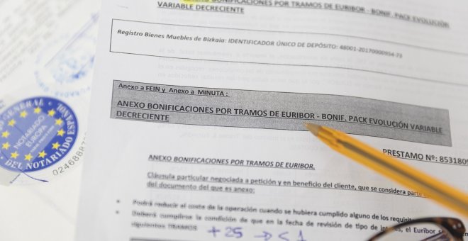 El euríbor cae por segunda vez en el año pero sigue por encima del 4%