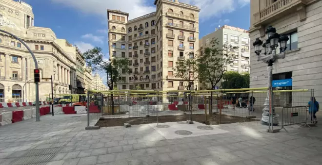 Comença la segona fase de les obres de Via Laietana i es tallarà el sentit ascendent des de passeig Colom a partir de dissabte