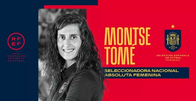 La asturiana Montse Tomé será la nueva seleccionadora nacional de fútbol femenino