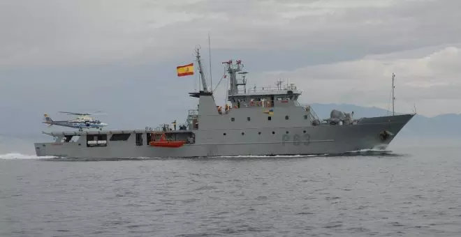 El patrullero de la Armada 'Arnomendi' recalará en Santander