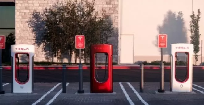 Este es el 'huevo de pascua' con el que Tesla celebra un hito en su red de supercargadores