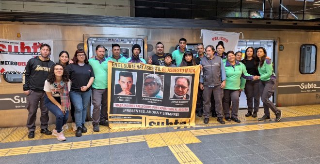 El amianto de trenes del Metro de Madrid vendidos a Buenos Aires estaría detrás de la muerte de trabajadores en Argentina