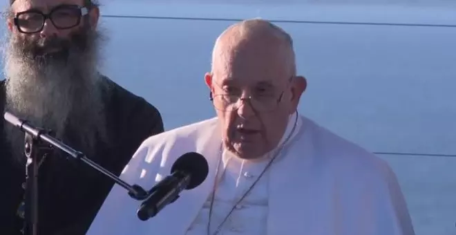 El papa Francisco arremete en Marsella contra el "fanatismo de la indiferencia" con la inmigración