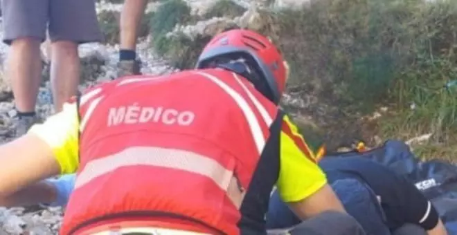 Evacuado en helicóptero tras sufrir un golpe de calor cuando hacía una ruta en Liébana