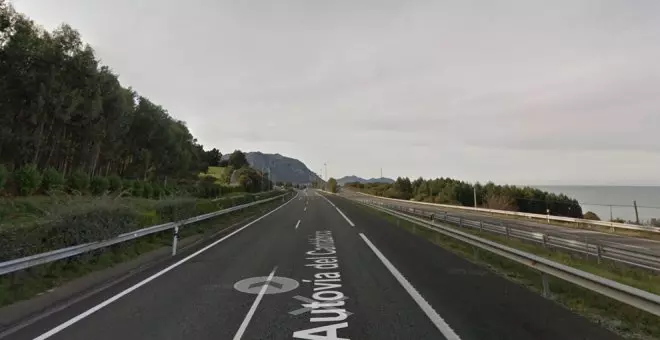 Abierto el carril de la A-8 en Islares que se cerró por el incendio de un vehículo