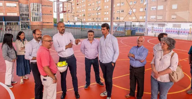 Nueva Ciudad ya tiene su pista cubierta tras una inversión de 376.000 euros