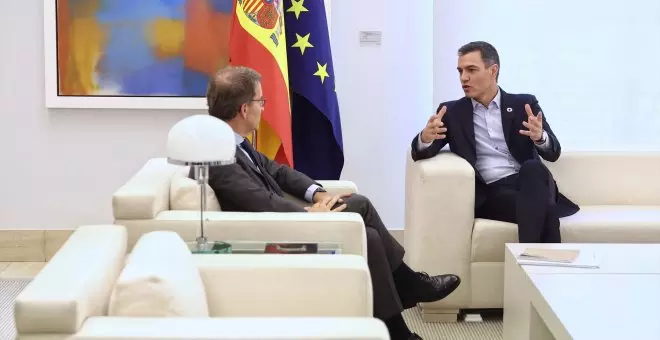 Sánchez y Feijóo se reunirán el lunes en la nueva ronda de contactos para la investidura