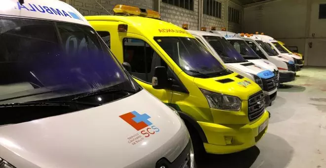 Intoxicados tres técnicos de Ambuibérica por la filtración en las ambulancias del humo de sus motores