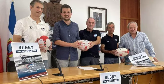 Astillero estrena escuela de rugby con entrenamientos en La Planchada