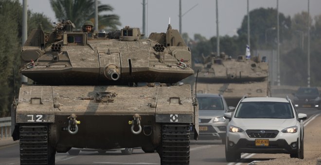 Los cascos azules denuncian la entrada por la fuerza de dos tanques de Israel en una base de la ONU en Líbano