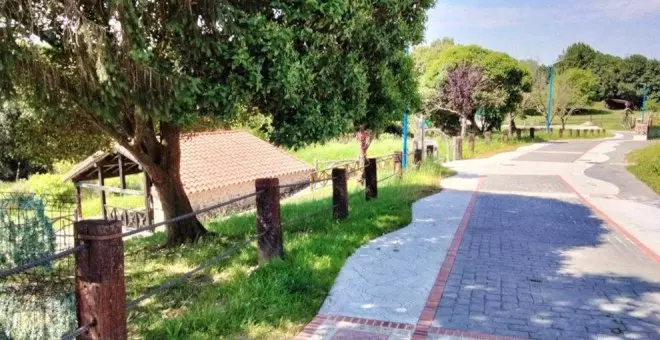 Finalizado el acondicionamiento del anillo verde en la zona del Rivero