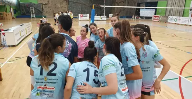 Llegó la primera victoria para el Voley Torrelavega