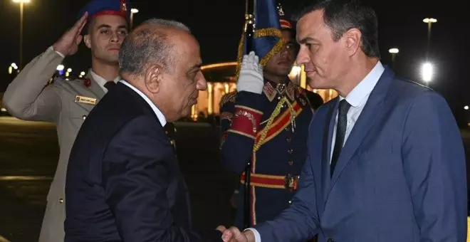 Sánchez pide "proteger a todos los civiles" del conflicto en Gaza en la Cumbre de la Paz de El Cairo