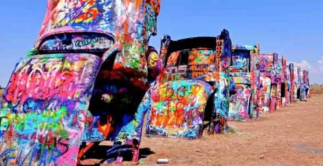 Menudo cuentista Antonio Tocornal (todos al Cadillac Ranch)