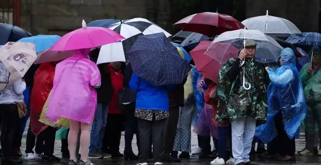 Ocho comunidades en alerta este domingo por fuerte viento y lluvias por la borrasca Bernard