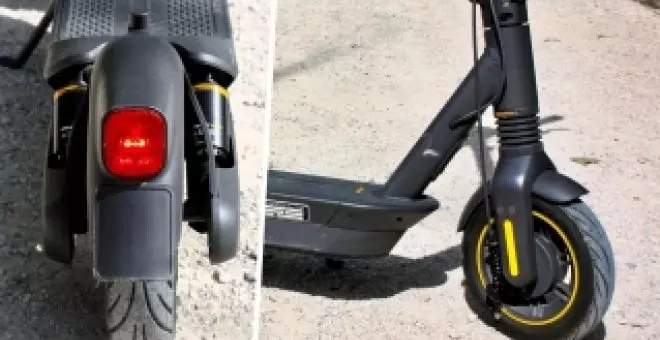 Así es el puntero patinete eléctrico de doble suspensión de Ninebot que "traga" con todo