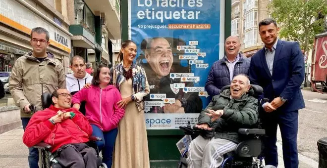 Aspace pone en marcha una campaña de 'mupis' contra las "etiquetas" a personas con parálisis cerebral