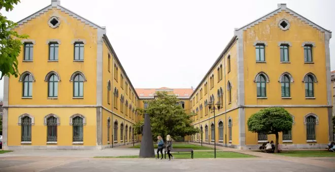 Estudiantes de la Universidad de Oviedo denuncian policía secreta en un acto de solidaridad con Palestina