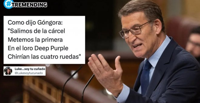 "Como dijo el gran Quevedo: Papá, cuéntame otra vez...": las citas de Feijóo según los tuiteros