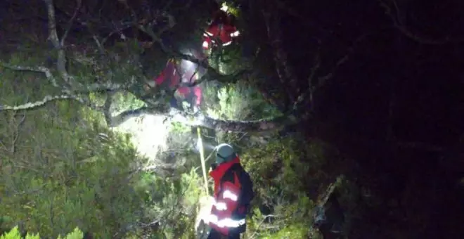 Rescatados dos montañeros extraviados cerca de la montaña Cuetu de la Concilia