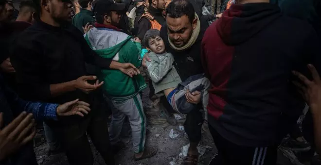 Más de 13.300 muertos en Gaza por los ataques israelíes, entre ellos 5.600 niños