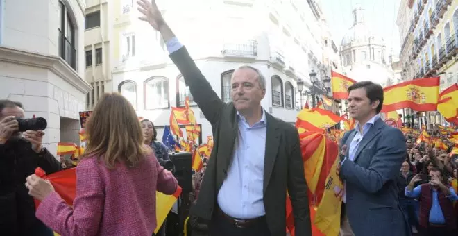 PP y Vox en Aragón tramitan la derogación de la ley de memoria en el aniversario de la muerte de Franco