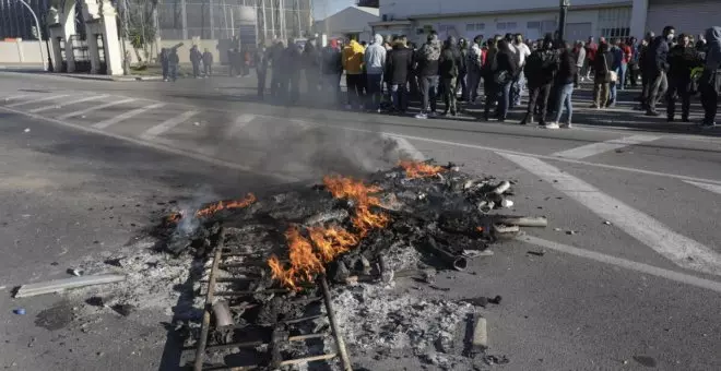 Un manifestante absuelto en el primer caso judicial contra protestantes de la huelgas del metal de Cádiz