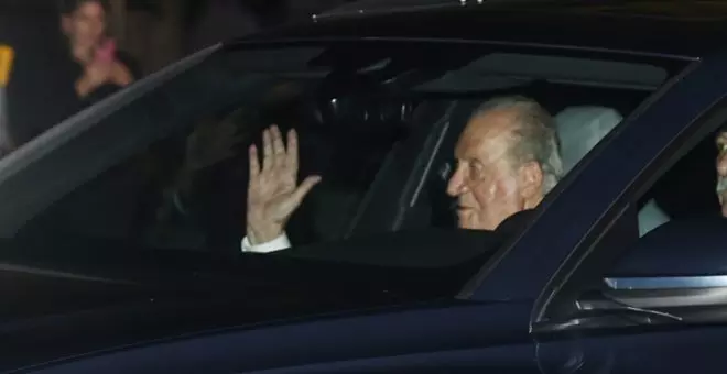 El viaje relámpago pero sin ‘flashes’ del rey Juan Carlos: cena de cumpleaños de Leonor y prohibido dormir en El Pardo