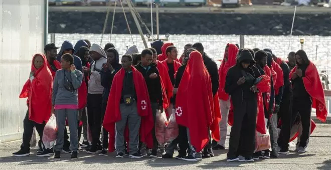 Llegan a Lanzarote cinco embarcaciones con 238 migrantes