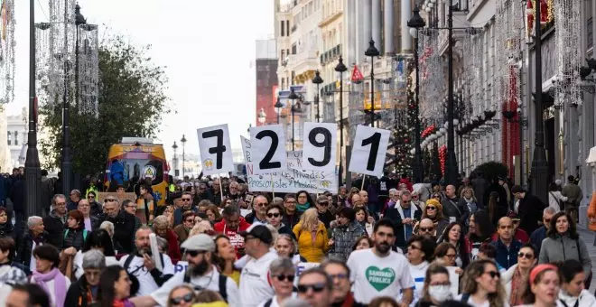 Carmen López y María Jesús Valero, de Marea de Residencias: "Nuestra lucha es no dejar que silencien a las víctimas"