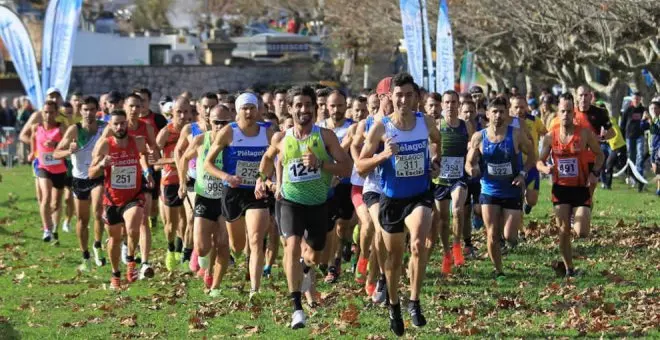 700 atletas tomaron la salida este domingo en el histórico cross Atlético España de Cueto