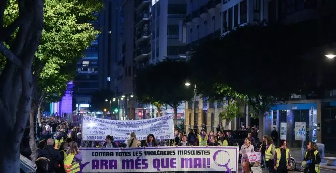 Detienen a un hombre por agredir con una catana a su pareja en València