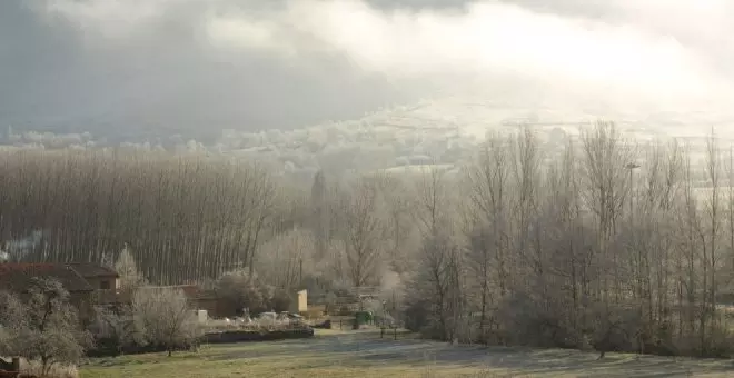 Reinosa amanece a -4,4ºC, una de las temperaturas más gélidas del país