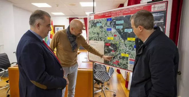 Inaugurada la renovación de la línea de abastecimiento de agua, incluida en el Plan Hidráulico del Pas