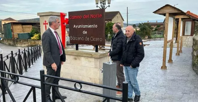 Gama estrena nueva zona de descanso para peregrinos del Camino de Santiago Norte