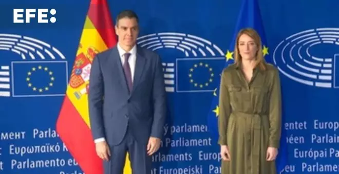 Imágenes de las llegadas al Parlamento Europeo en Estrasburgo