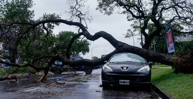 Un fuerte temporal en Argentina provoca 14 muertes y graves destrozos