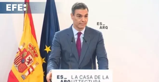 Sánchez apela a todos los actores para garantizar el acceso a la vivienda en España