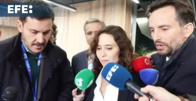 Ayuso da todo su "apoyo y confianza" a Feijóo respecto a la reunión con Sánchez