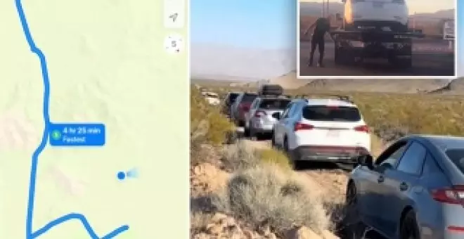 Por qué no deberías fiarte al 100% del GPS: un bug de Google Maps ha estado perdiendo coches en el desierto de California