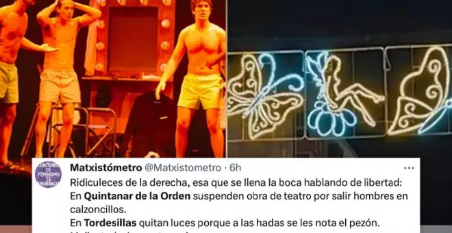 "Vuelve la Santa Inquisición": la mojigatería de PP y Vox, ahora contra una obra de teatro y unas luces de Navidad