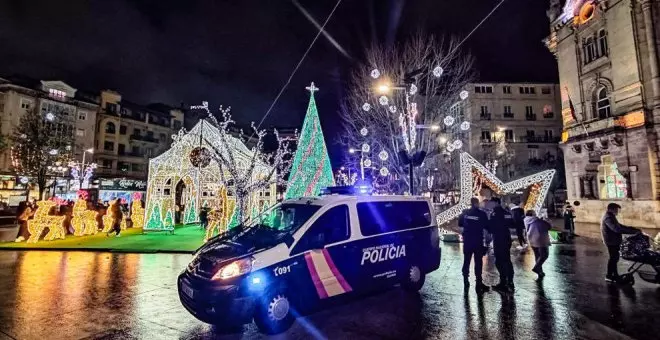 La Policía refuerza la seguridad en Navidad con patrullas a pie durante el día y dispositivos preventivos por la noche