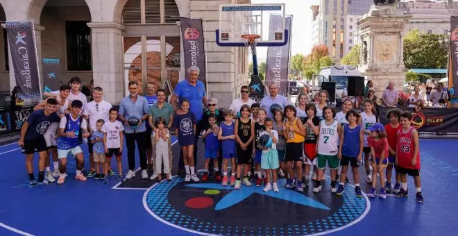 El circuito Plaza 3x3 CaixaBank reunió en Santander a 400 jugadores y más de 4.000 visitantes