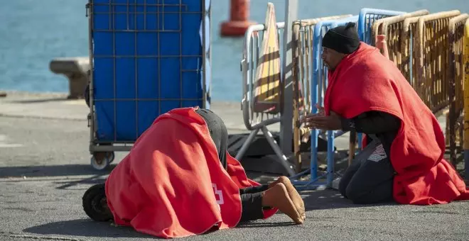 Una quinta embarcación en Gran Canaria eleva a 210 las llegadas a Canarias en últimas horas