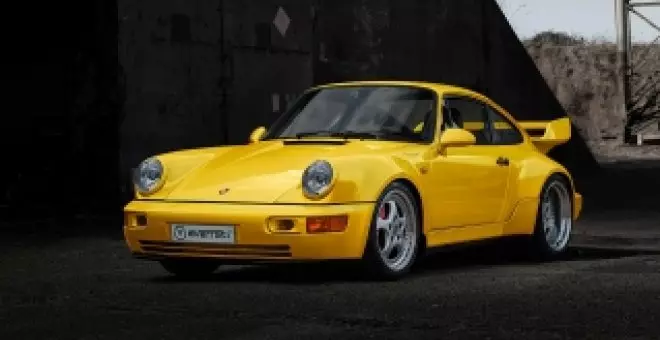 Este Porsche 964 RSR es eléctrico y parece una herejía, pero tiene truco para salvarse de la quema